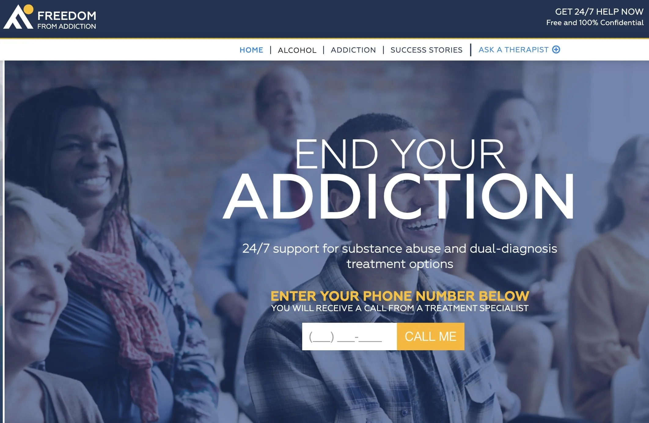 Freedom From Addiction — website