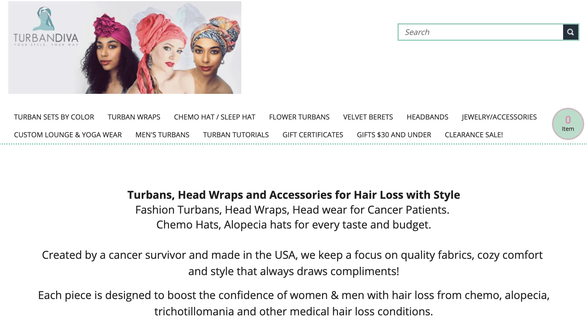 Turban Diva — website