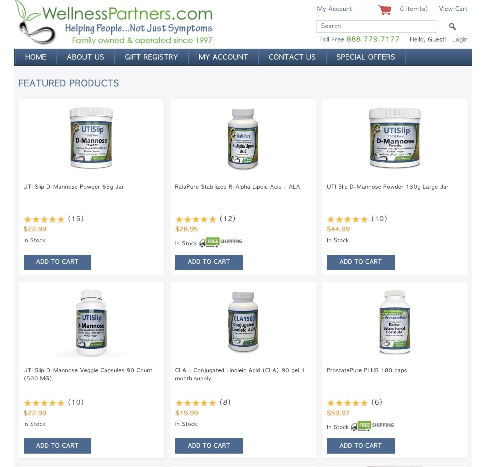 Wellness Partners — website