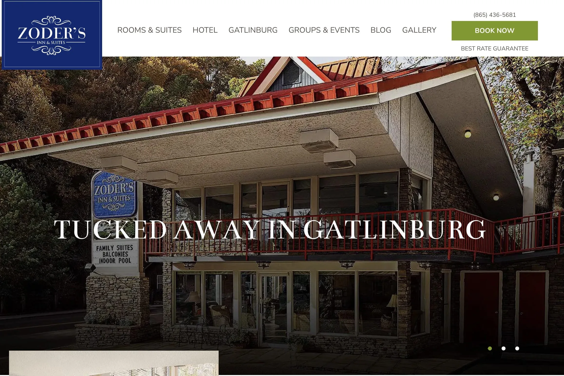 Zoder's Inn & Suites — website